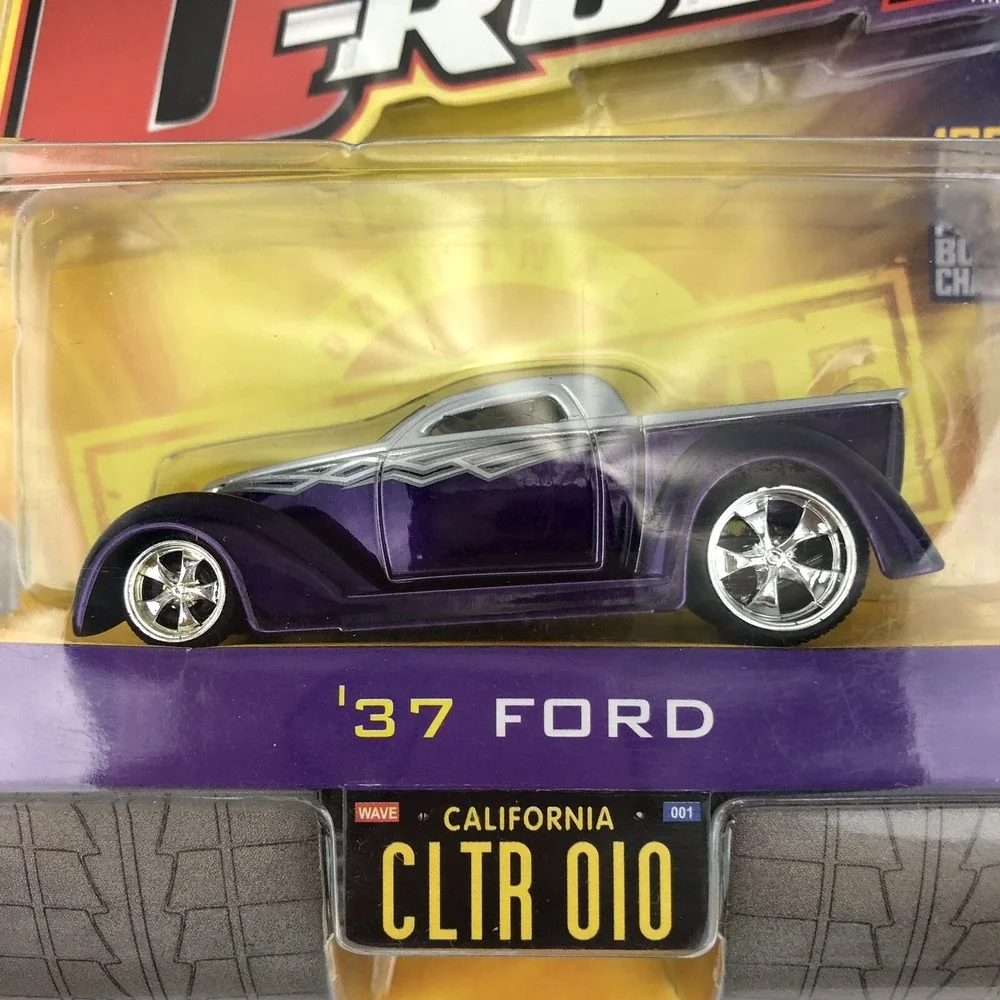 Jada D-Rods 37 1937 Ford Truck Purple & Silver 2005 Wave 1‎ Die Cast 1/64 Scale